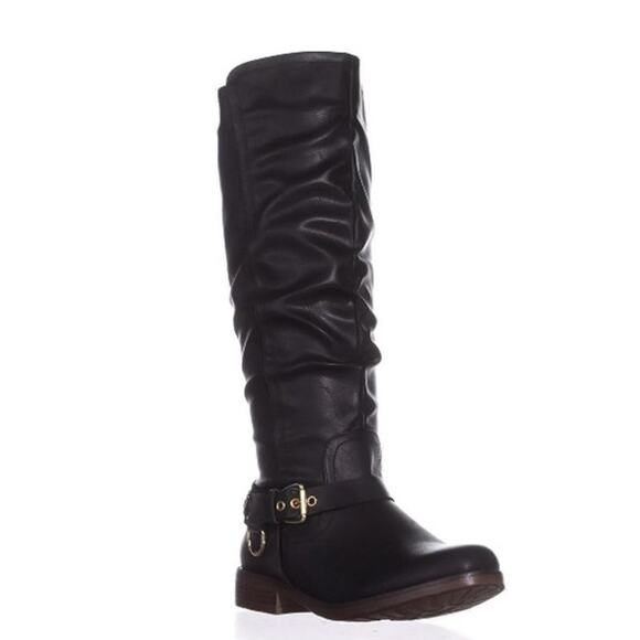 XOXO Footwear Womens Mauricia WIDE CALF Fashion Riding Boots / Size 5 / NEW - Picture 2 of 9